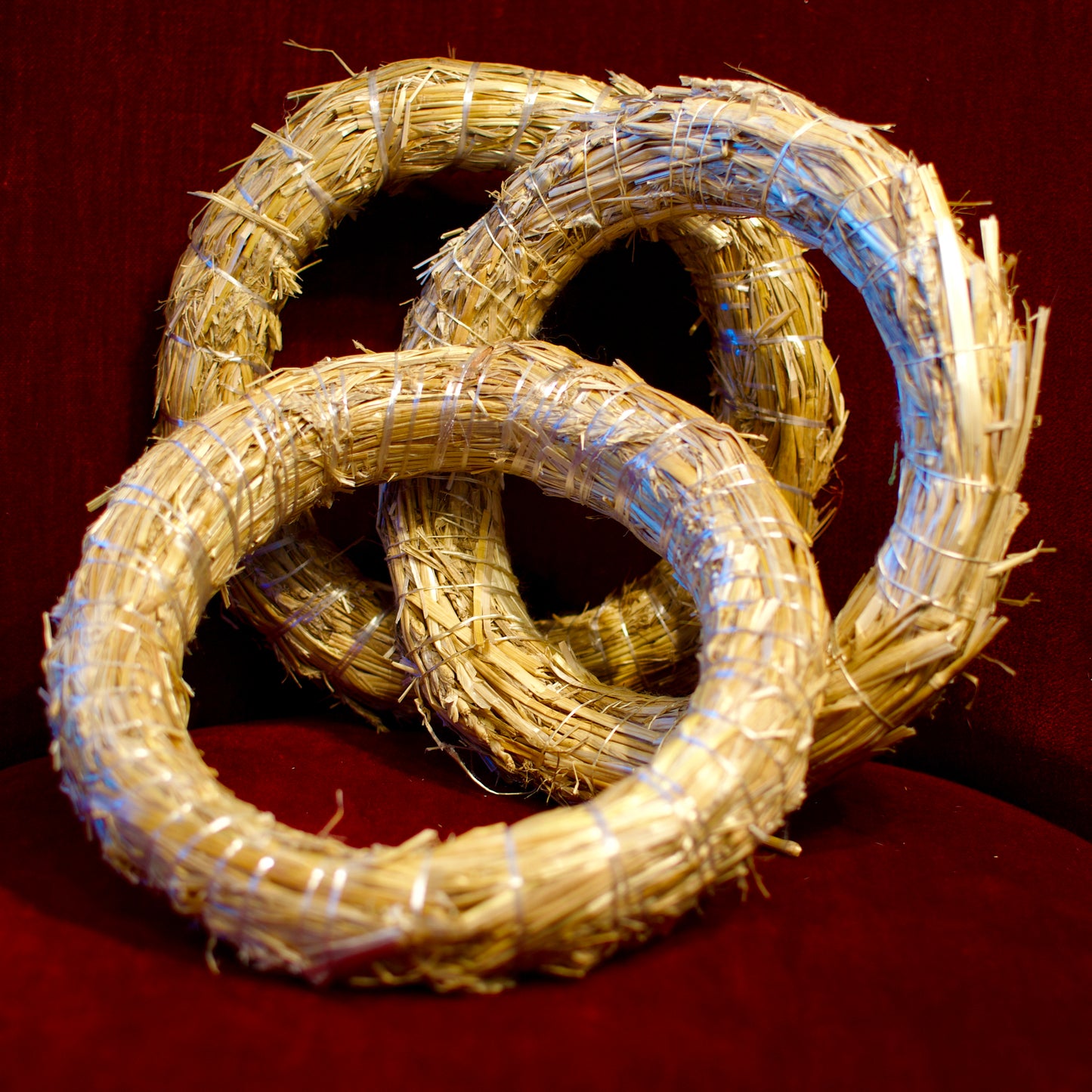 Kransstomme i halm